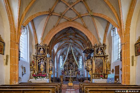 Gemeinde Reut Landkreis Rottal-Inn Taubenbach Pfarrkirche St. Alban (Dirschl Johann) Deutschland PAN